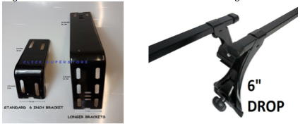 roof rack sizes