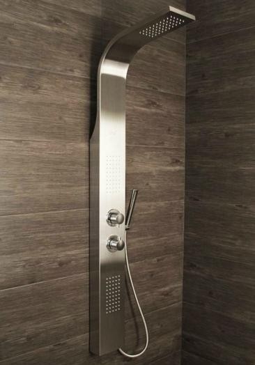 Shower Panel Column Thermostatic Tower W Body Jets