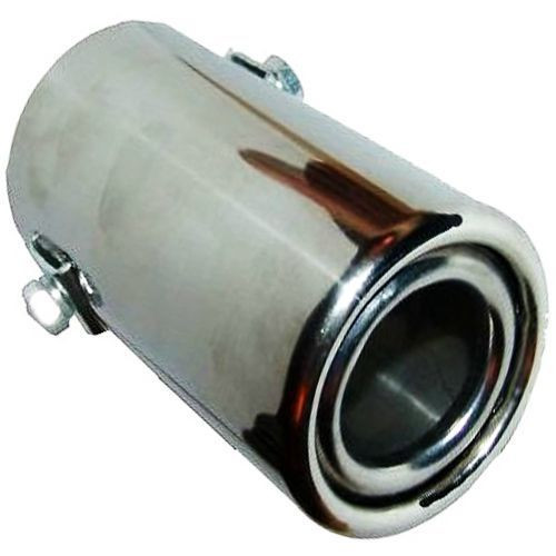 Chrome Exhaust Tail Pipe Trim Tip Extension Universal Fit 3549mm