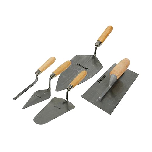 BRAND NEW TRADESMAN TROWEL SET 5PCE BUILDING DIY HAND TOOLS STTEL P186
