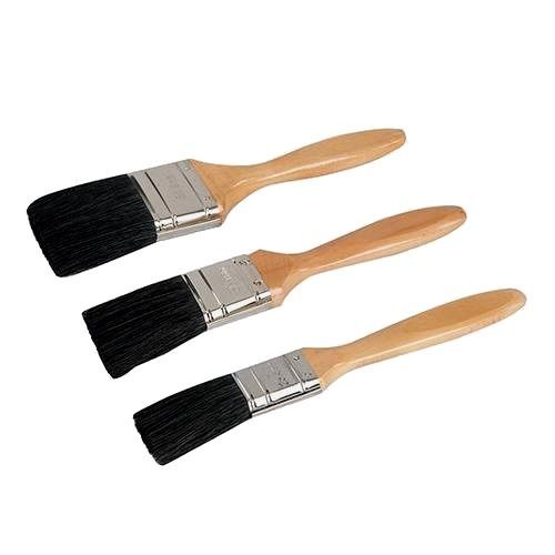 BRAND NEW PREMIUM BRUSH SET 3PCE PAINT DECORATING PAINTING HAND TOOL