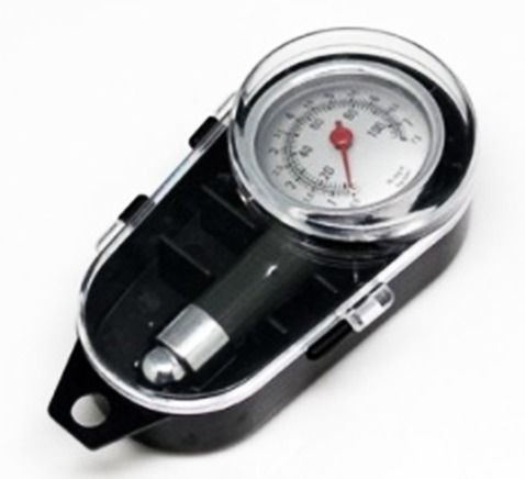 analogue car tyre air pressure gauge tester bike motorycle calibrated tool