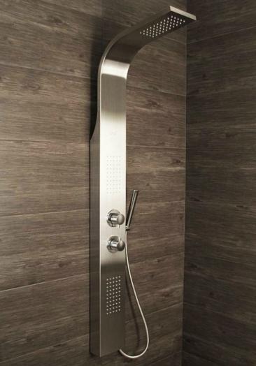 Shower Panel Column  Tower w/ Body Jets + Waterfall Bathroom Shower