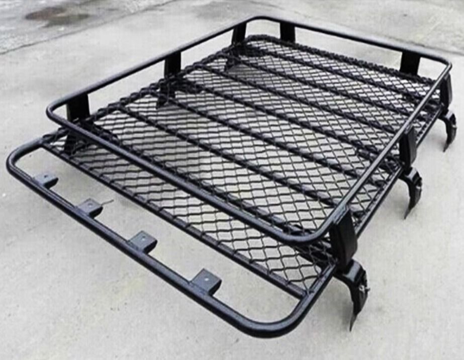 Steel Heavy Duty Large Roof Rack Platform Luggage Carrier Tray 4x4 SUV Minibus Caravan Discovery van fits Toyota Discovery Landrover Fiat Ducati Master 1.8m