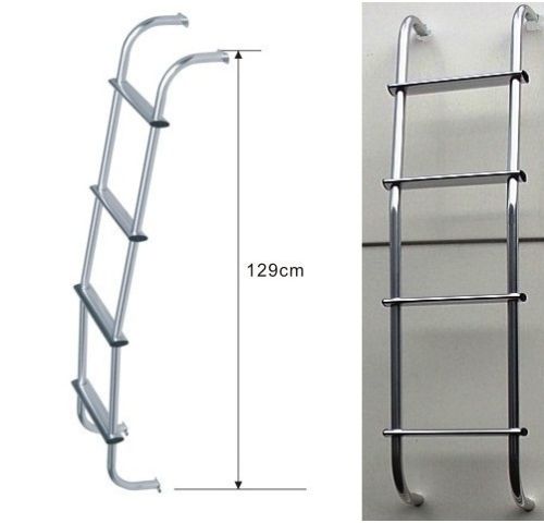 Mitsubishi Nissan Vauxhall VW Transit Ford Fiat Roof 4x4 Aluminium chrome Ladder