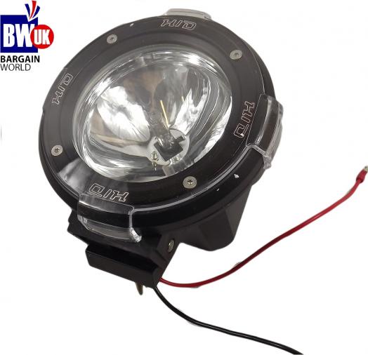 2 x 4" HID Black Xenon Driving Light Off Road Beam Spot light Car SUV Jeep 4x4