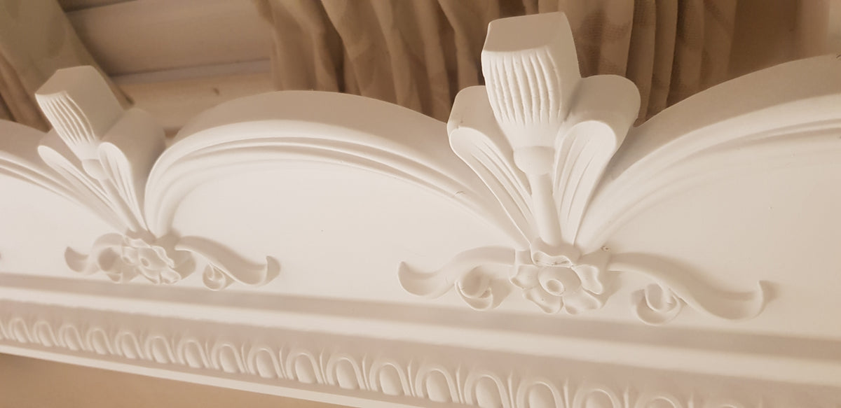 CURTAIN BOX VALANCE PELMET WINDOW DOOR CORNICE COVER VICTORIAN 5 Feet 60 INCHES 1524CM X 18X18CM EASY FIT
