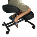 Kneeling Chair Orthopaedic Stool Ergonomic Posture Office Frame Seat Black