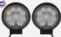 2 x 27w 9 LED Driving Work Light Flood Lamp Offroad Trailer SUV Jeep 4x4 Round