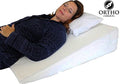 Orthologics LARGE Bed Wedge Raised Pillow Acid Reflux GERD Memory Foam Back OL9