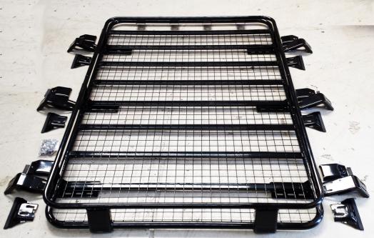 Steel Heavy Duty Large Roof Rack Platform Luggage Carrier Tray 4x4 SUV Minibus Caravan Discovery van fits Toyota Discovery Landrover Fiat Ducati Master 1.8m