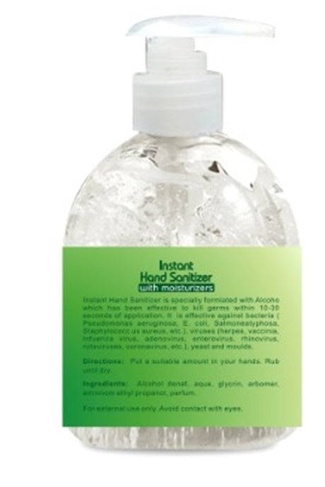 Hand Alcohol Sanitiser Sanitizer sanatizer sanatiser 4 x 500ml large bottle with built in dispenser 75% alcohol