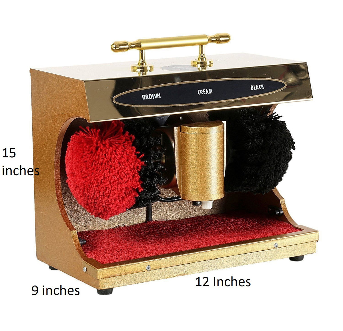  Automatic Electric Shoe Polishing Machine Buff Polisher Polish Shining Cleaner Clean Gift Gold Shoes
