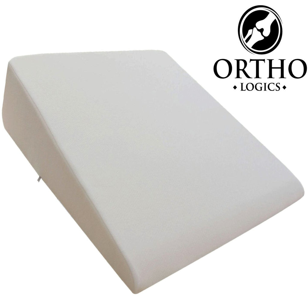 Orthologics LARGE Bed Wedge Raised Pillow Acid Reflux GERD Memory Foam Back OL9