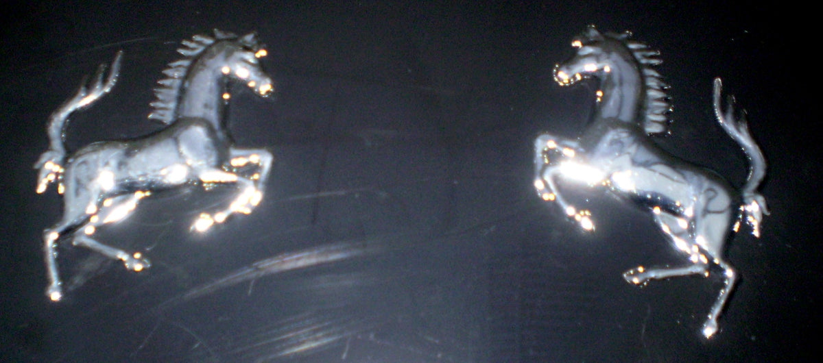 Two Horses 3d Stick On