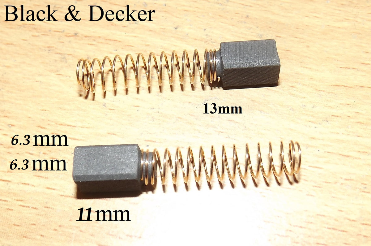 BLACK & DECKER JIGSAW CARBON BRUSHES 6.3X6.3X11/13-C6