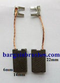 CARBON BRUSHES PEUGEOT  SA 10AL 12AL 180 230 23 Z 20 25 Z7 9 180 MA 230 D122