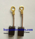 RYOBI CARBON BRUSHES G1156 G1256 SG1156 SG1256 6X9X12 -D81