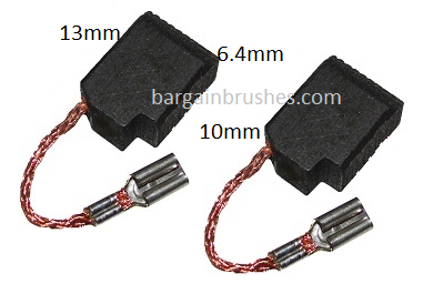 DEWALT CARBON BRUSHES D2811 6.4X10X13-D12