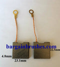 CARBON BRUSHES FOR HIRETECH  HT8 DRUM SANDER  HT7 DISC EDGER   HTF  HTC FLOOR SANDER D139