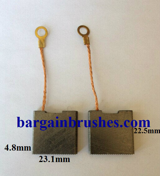 CARBON BRUSHES FOR HIRETECH  HT8 DRUM SANDER  HT7 DISC EDGER   HTF  HTC FLOOR SANDER D139