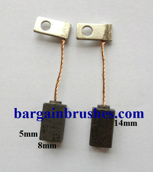 CARBON BRUSHES FOR PERLES 5X8X14 HSW 14 HSW1111 -D123