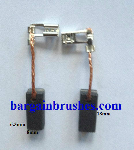 AEG HBSE 75S CARBON BRUSHES 6.3X8X18 D100