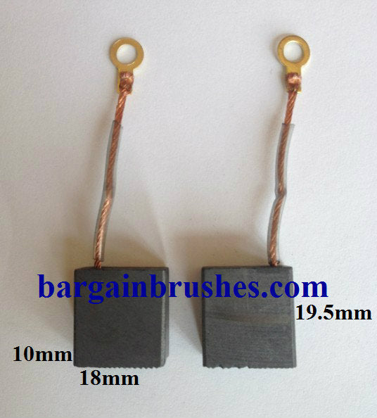 AMER DC MOTOR CARBON BRUSHES MP80 10X18X19.5 -D134