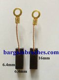 BOSCH CARBON BRUSHES 6.4X6.4X16 DRILLS SAWS SCREWDRIVER D86
