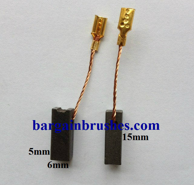 VIRUTEX 5X615 CARBON BRUSHES RTE AB -D115