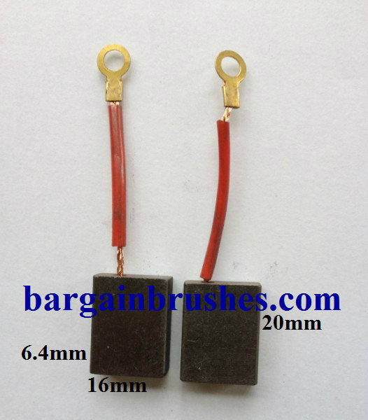 CARBON BRUSHES DIA400W 6.4X16X20 D118
