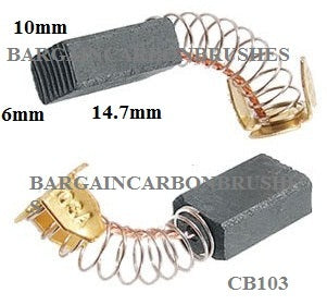 MAKITA CARBON BRUSHES CB103 6X10X14.7-E19