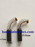 WOLF SANDER GRINDER DRILL CARBON BRUSHES 6.2X6.2X15 -E63