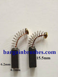 LITTLE WONDER CARBON BRUSHES HEDGE TRIMMER CUTTER 602de 2402de 1602se 2402 E63