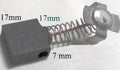 CARBON BRUSHES FOR SIP MITRE SLIDING COMPOUND SAW 63937 01314 SIPPART E76