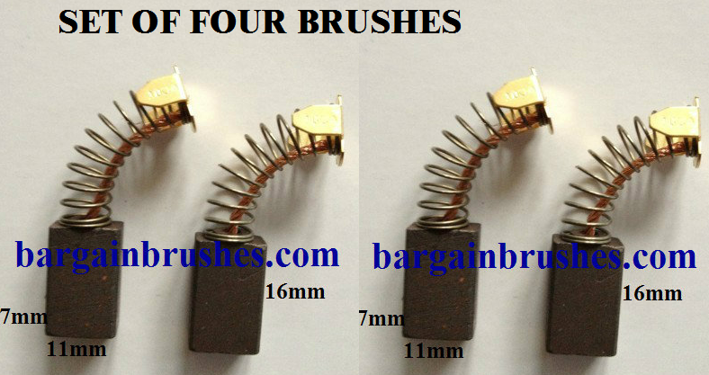 CARBON BRUSHES COLT PURSUIT TWIN SPORT DELUXE 9 XL8 E84X4