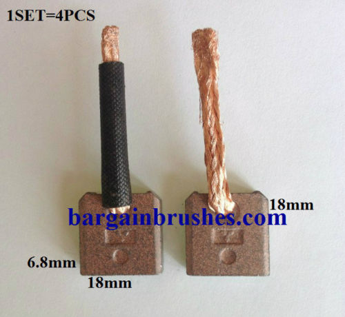 CARBON BRUSHES FJ-190 12/24V ME700127 ME700141 SM-56 HSX850 MITSUBISHI MOTOR F10