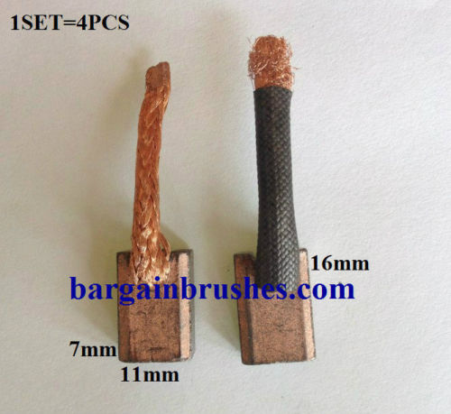 CARBON BRUSHES DENSO FN140 141 23380-M0100 23980-MD-100 JHTSX-28 SH-28 JASX6 F12