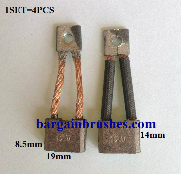 STARTER MOTOR CARBON BRUSHES MDF-2012S  MDF 13 -F5