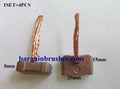 CARBON BRUSHES STARTER MOTORS DENSO JASX 77-78 28531-0350 DAIHATSU ISUZU KOMATS MAZDA TOYOTA F9