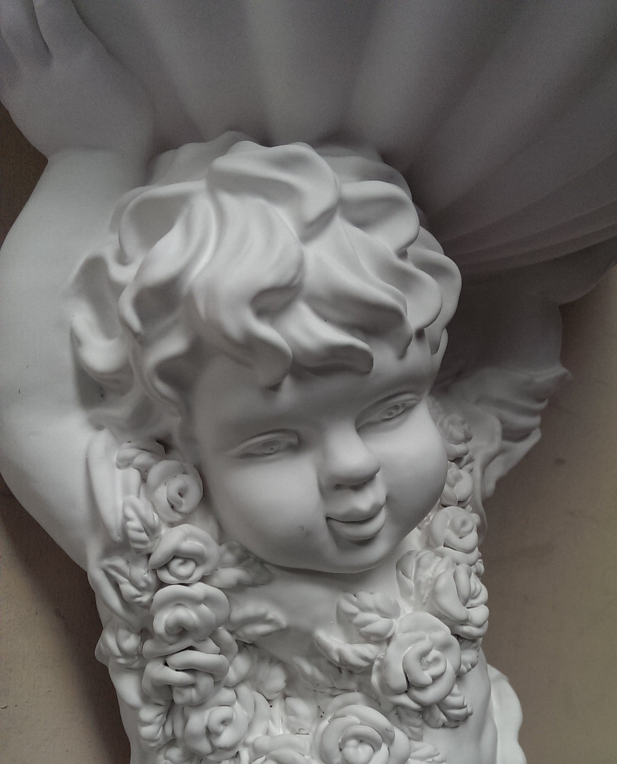 Hanging-Flower-Display-Holder-Victorian-wall-child-ornate-display-chic-shelf-CR1