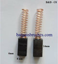 BLACK & DECKER 08-030 CARBON BRUSHES 6X8X14.5-C8