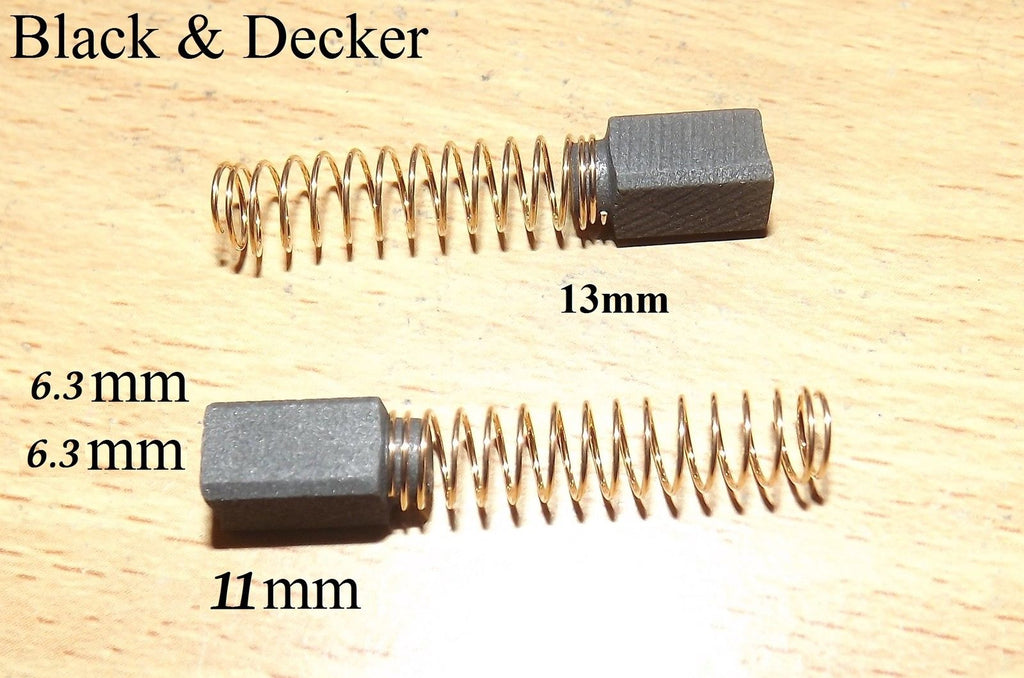 B&D carbon brushes 4 GT232 GT221S GT223 GT230 GT231 GT231S TRIMMER  C6