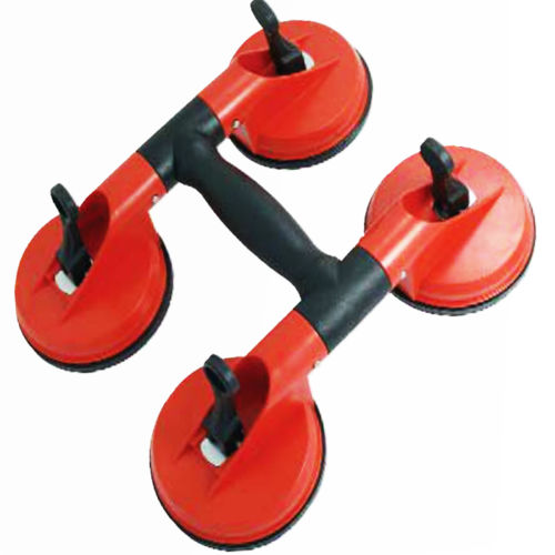 Glass Lifter Quad Suction Cup 4 Pads 115mm Carrying 120kg 115mm pad size CA104