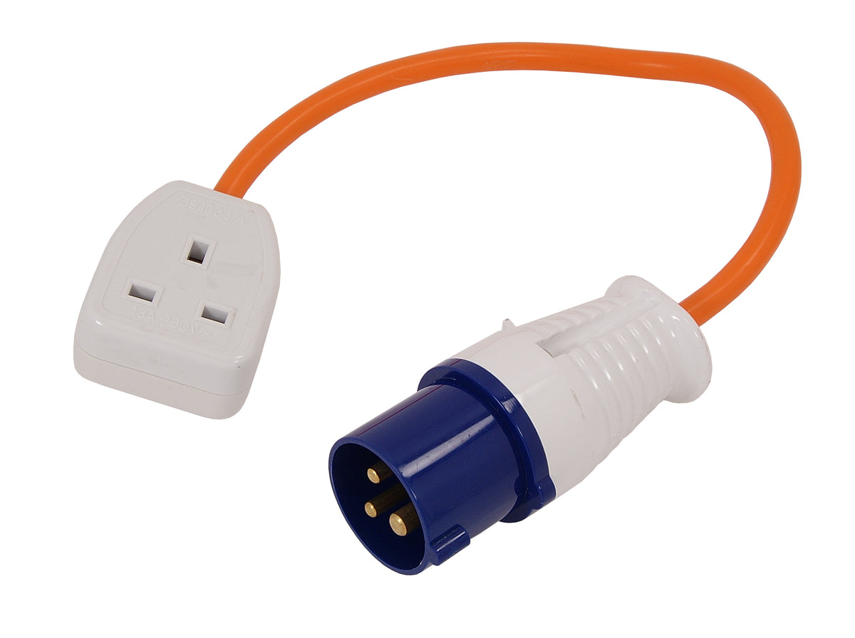 TRAILING SOCKET LEAD 240V UK PLUG EXTENSION MAINS CABLE ELECTRIC CA2