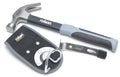 16OZ CLAW HAMMER WITH POUCH & MINI WRECKING BAR HAND TOOL DIY CA59