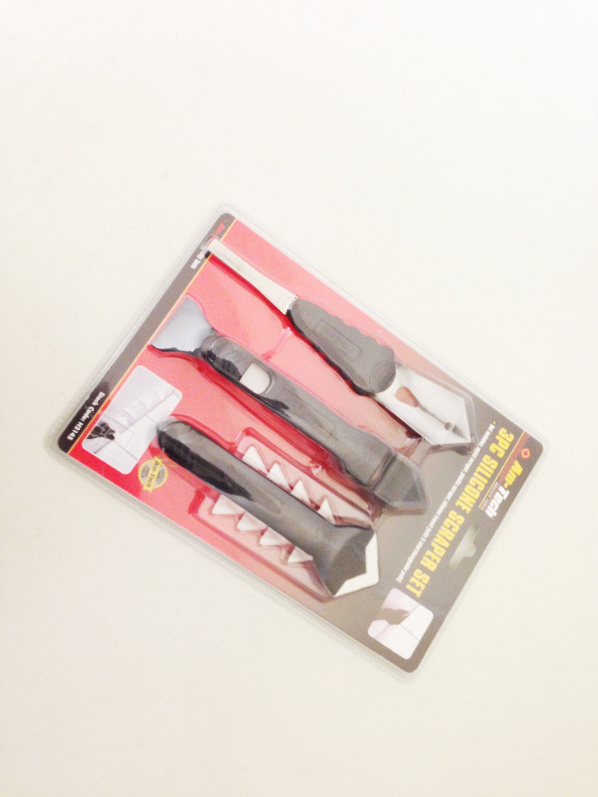 SILICONE SCRAPER 3 PIECE SET HAND TOOL SEALANT DIY TOOLS SILICON CA6