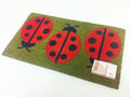 LADYBIRD COIR PVC BACKED DOOR MAT ENTRANCE LADY BUG DOORMAT MEADOW DESIGN CA78