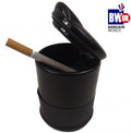 PORTABLE ASHTRAY ASH TRAY TRAVEL CARRY CIGARETTE HOLDER FIREPROOF SMOKE CUP UK