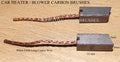 CAR HEATER BLOWER MOTOR BRUSHES 8x9x22-B1